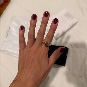 14K Yellow Gold Signet Ring